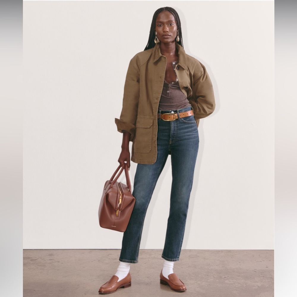 EVERLANE The Origine Cheeky Jean Size 29 Vintage Dark Wash